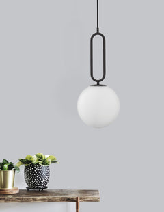 Suspension Grus noire, verre (9191202)