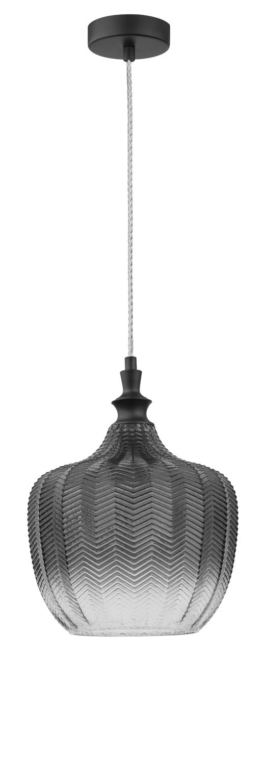 Suspension Loni noire, verre (9191242)