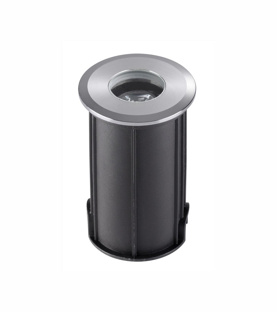Luminaire extérieur Bang nickel, H 7 cm (9203113)