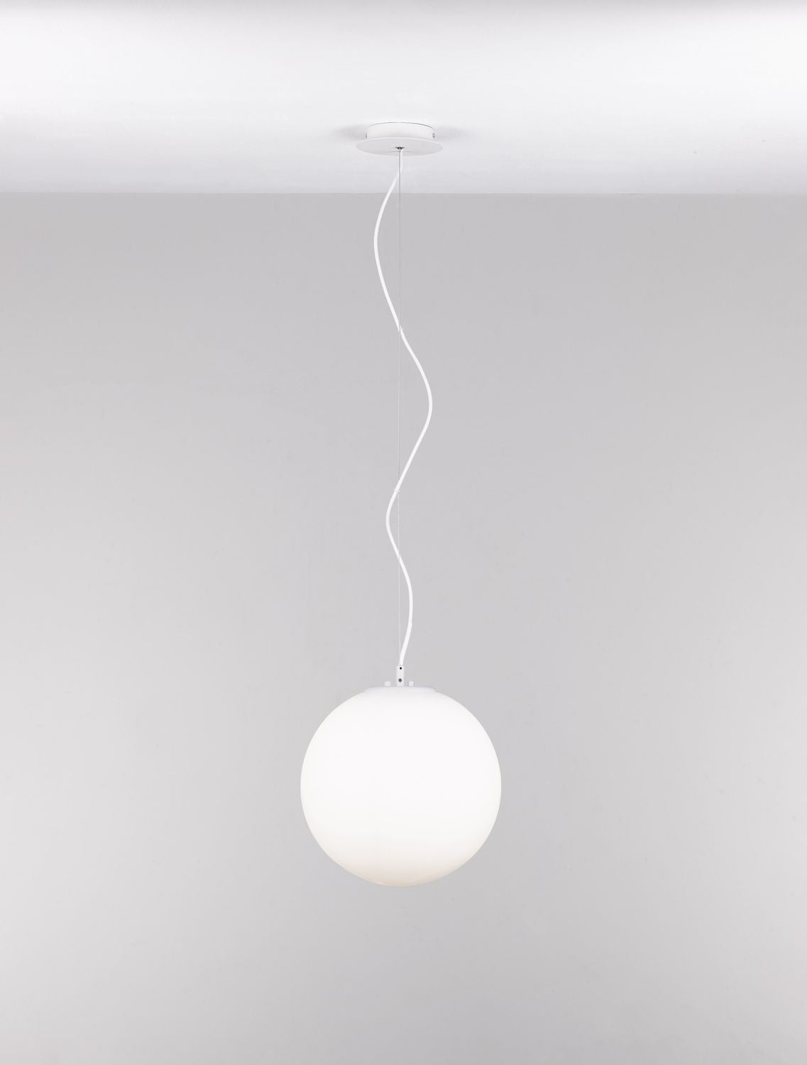 Suspension Nevoso blanche, verre (920421)