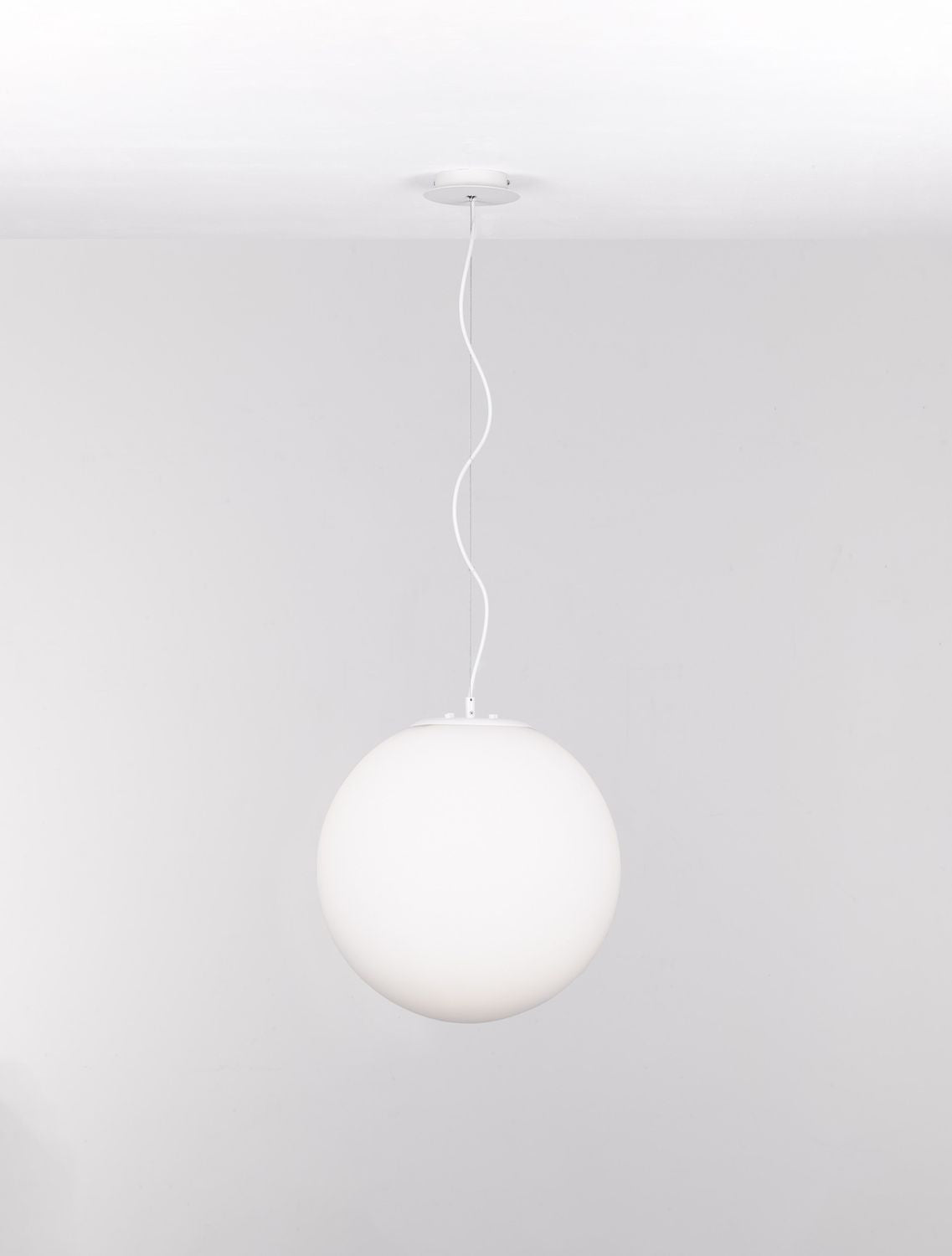 Suspension Nevoso blanche, verre (920422)