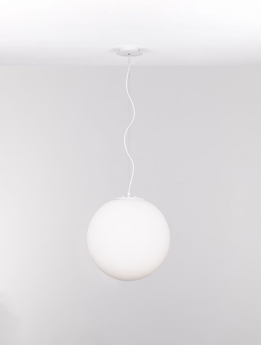 Suspension Nevoso blanche, verre (920422)