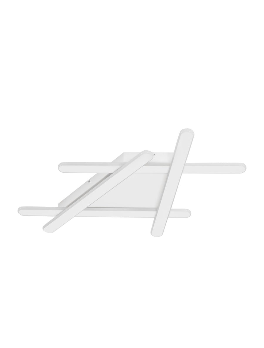 Plafonnier Willow blanc, L 75 cm