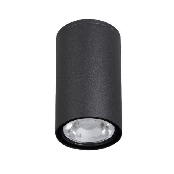Plafonnier extérieur Ceci noir, verre (9220022)
