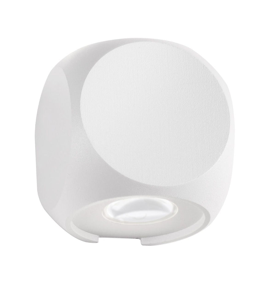 Applique extérieure Zari blanche, verre (9226217)