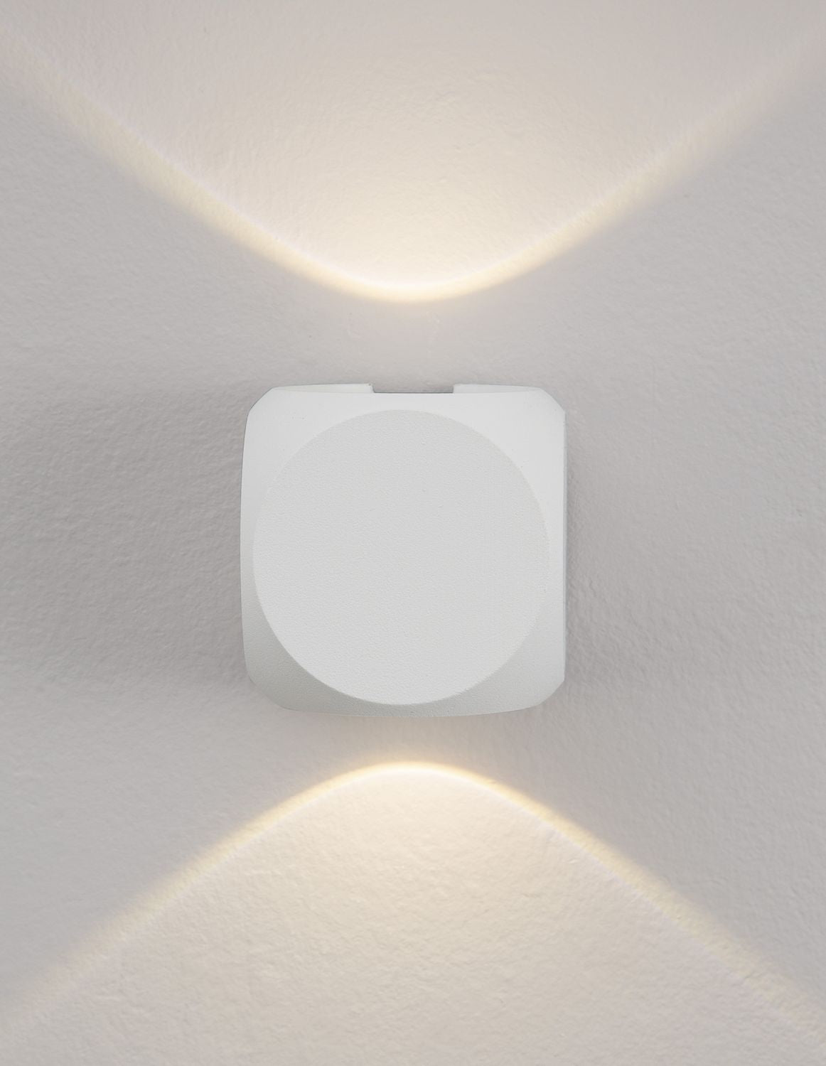Applique extérieure Zari blanche, verre (9226217)