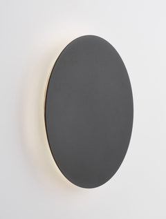 Applique murale Cyrcle noire, H 22 cm