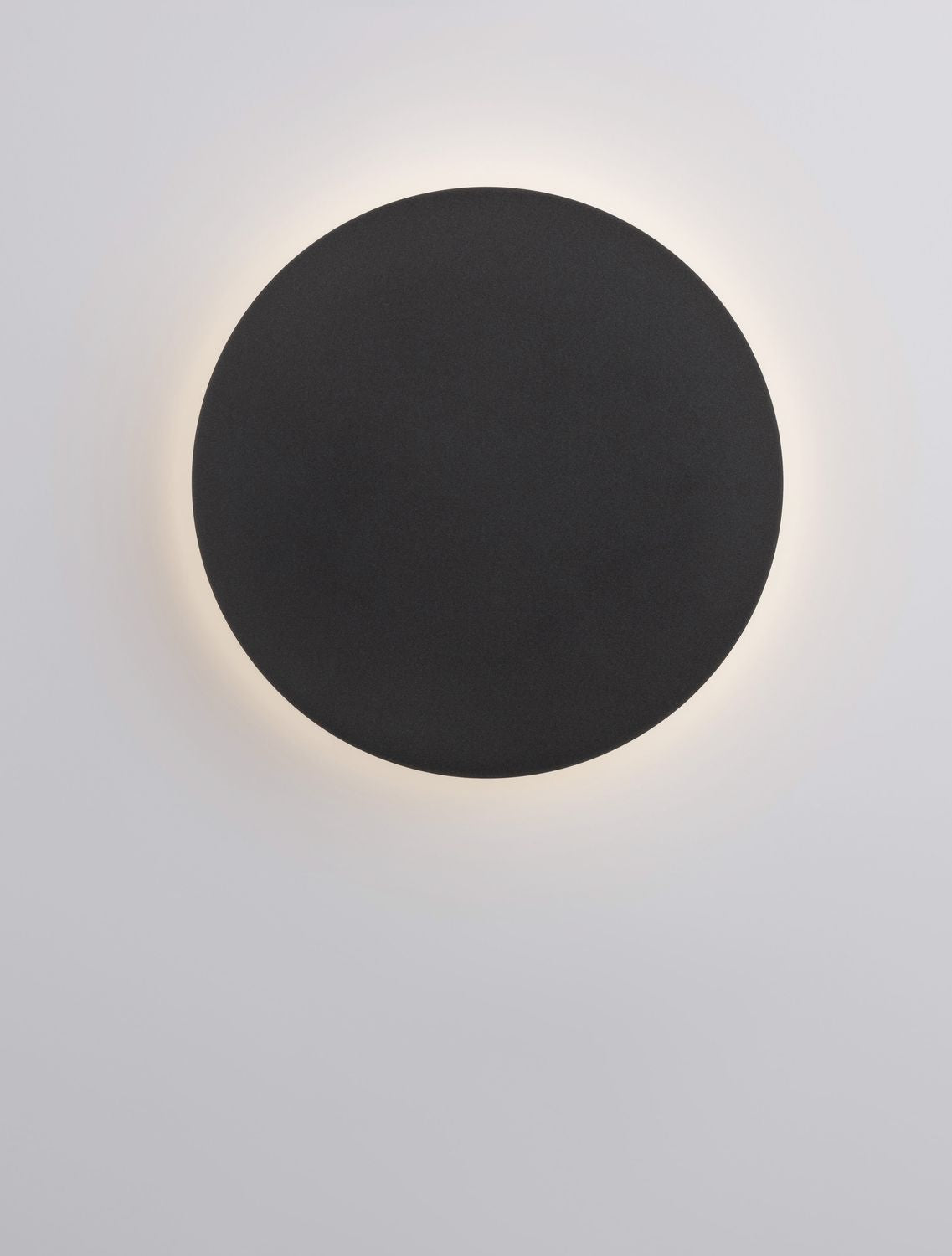 Applique murale Cyrcle noire, H 22 cm