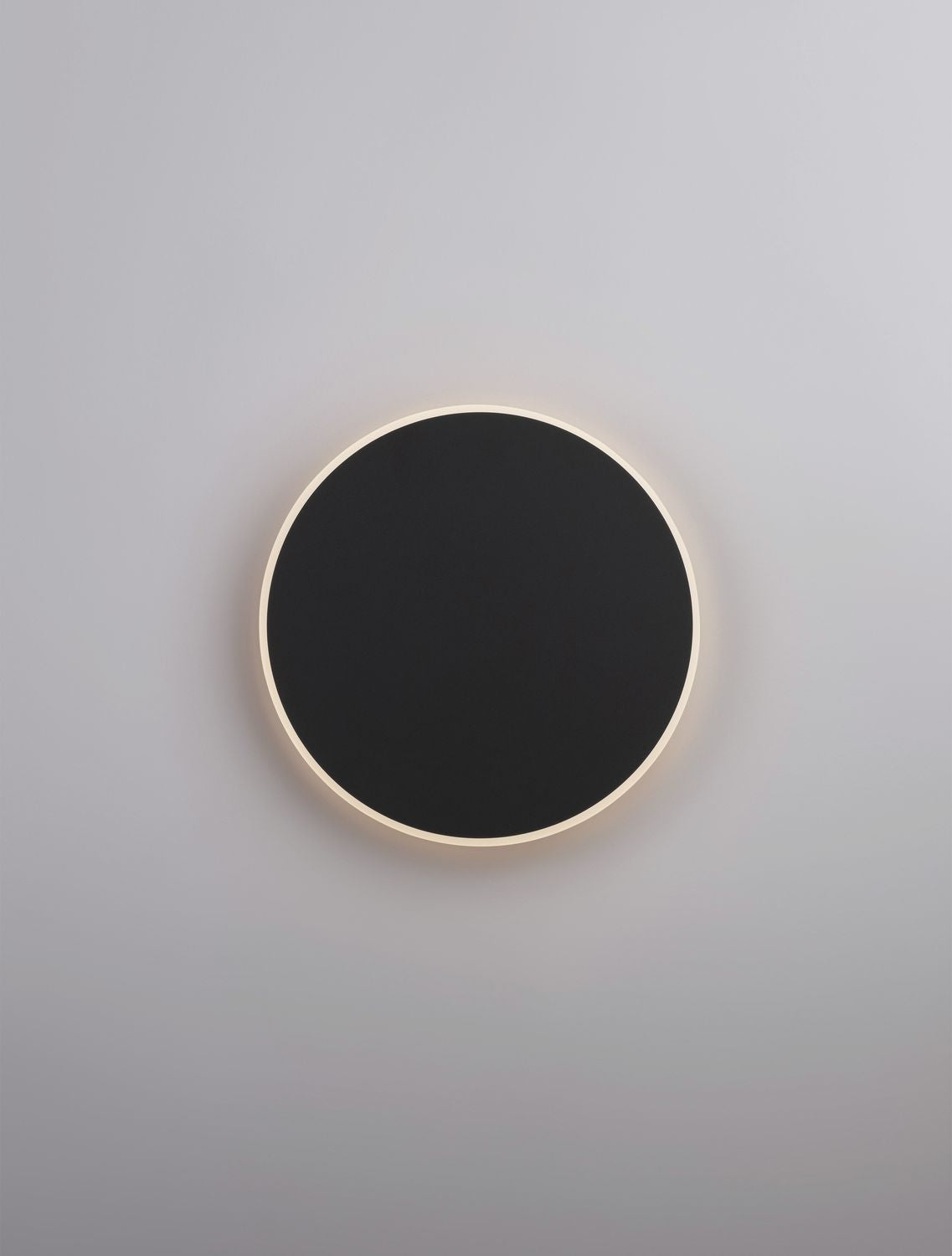 Applique murale Nevo noire, H 30 cm