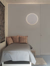 Applique murale Nevo blanche, H 30 cm