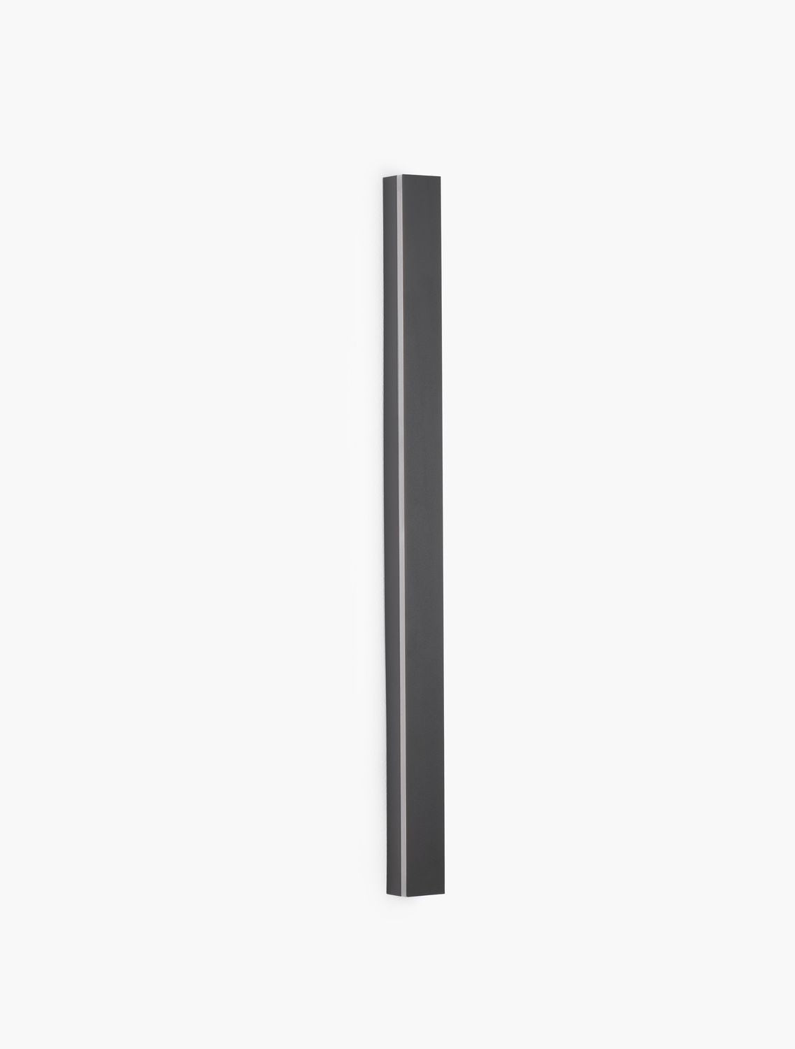 Applique murale Colby noire, H 80 cm