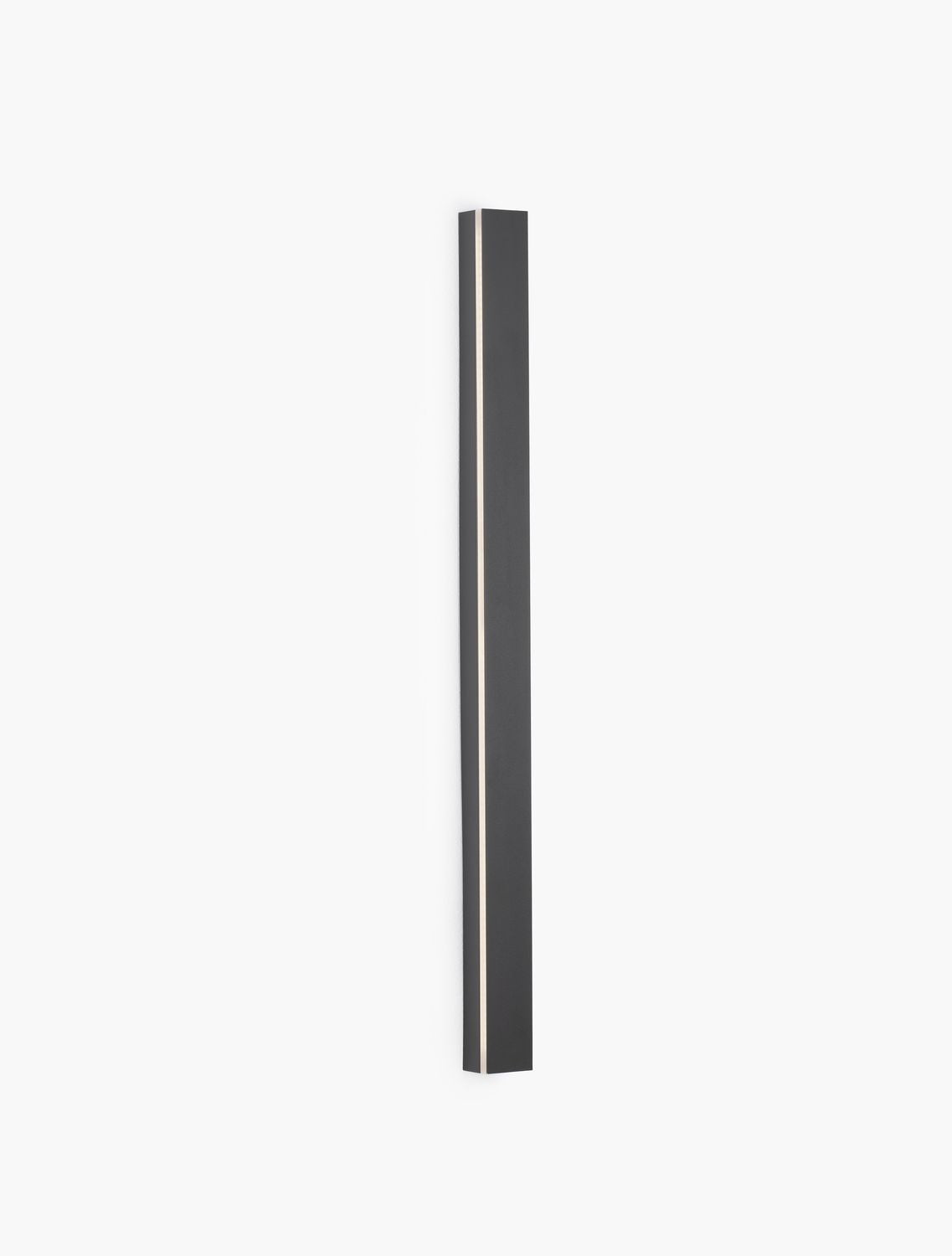 Applique murale Colby noire, H 80 cm