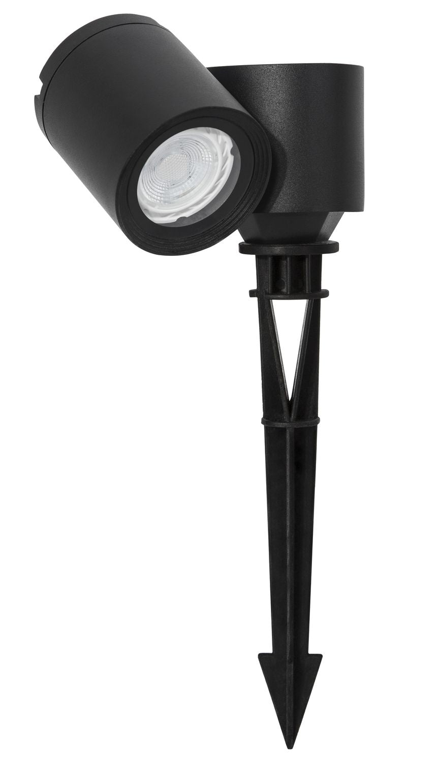 Projecteur extérieur Focus noir, verre