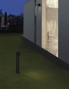 Borne extérieure Focus noire, verre