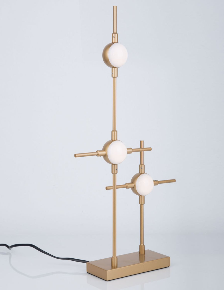 Lampe à poser Atomo dorée (9280673)