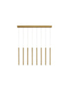 Suspension luminaire | Trimle Dorée H 180 cm