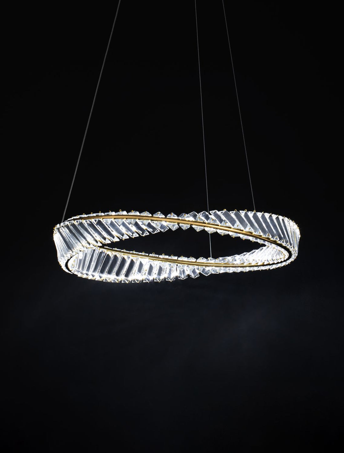 Suspension luminaire | Aurelia Dorée H 120 cm