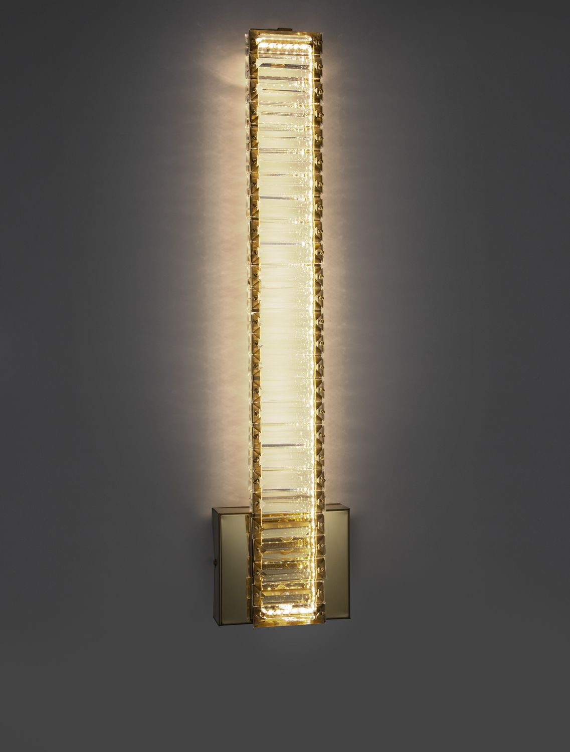 Applique murale Aurelia dorée, cristal (9333065)