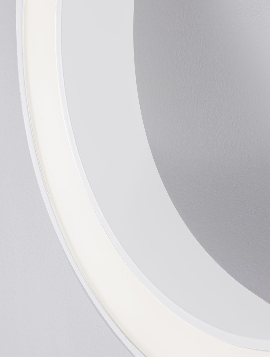 Plafonnier Morbido blanc, Ø 60 cm