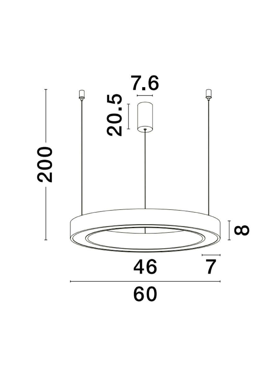 Suspension Morbido blanche (9345638)
