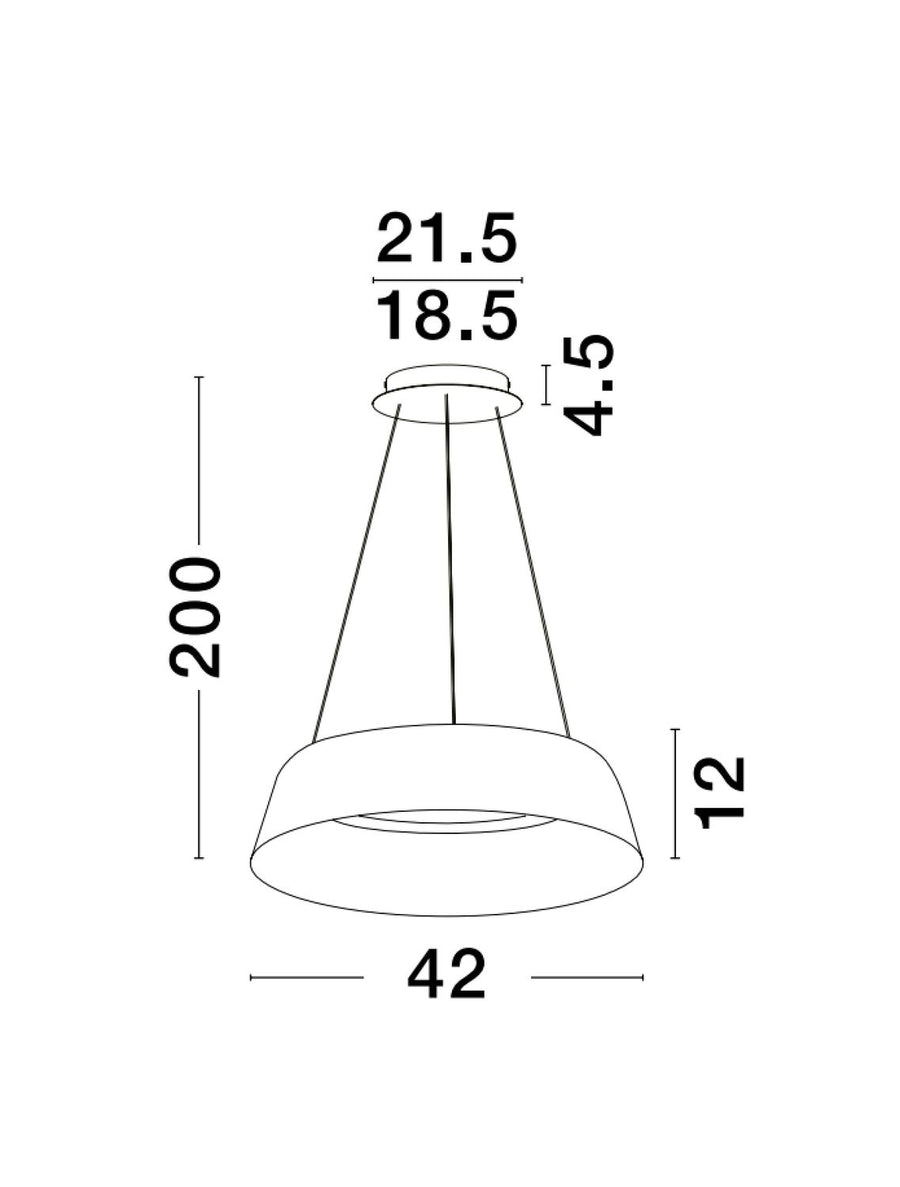 Suspension Alba noire (9345656)