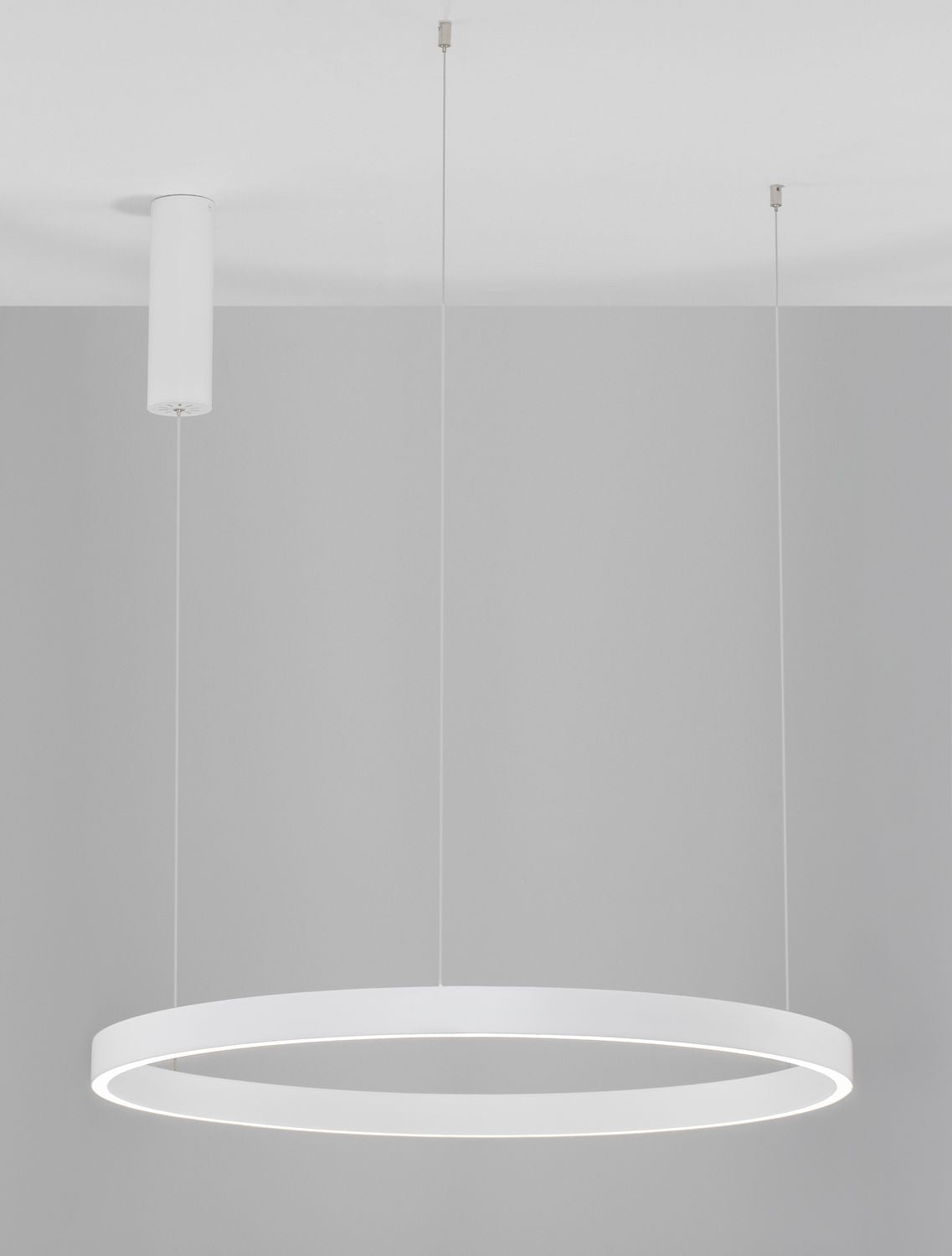 Suspension Elowen blanche, H 150 cm (9345663)