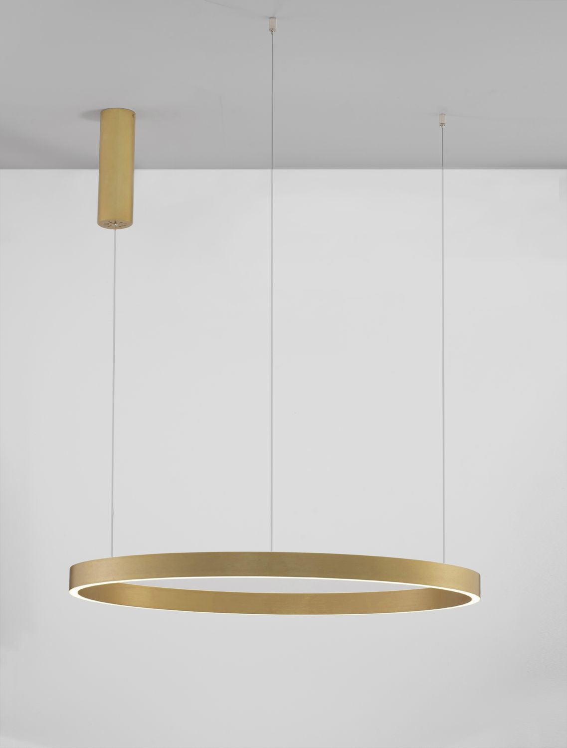 Suspension Elowen dorée, H 150 cm (9345665)
