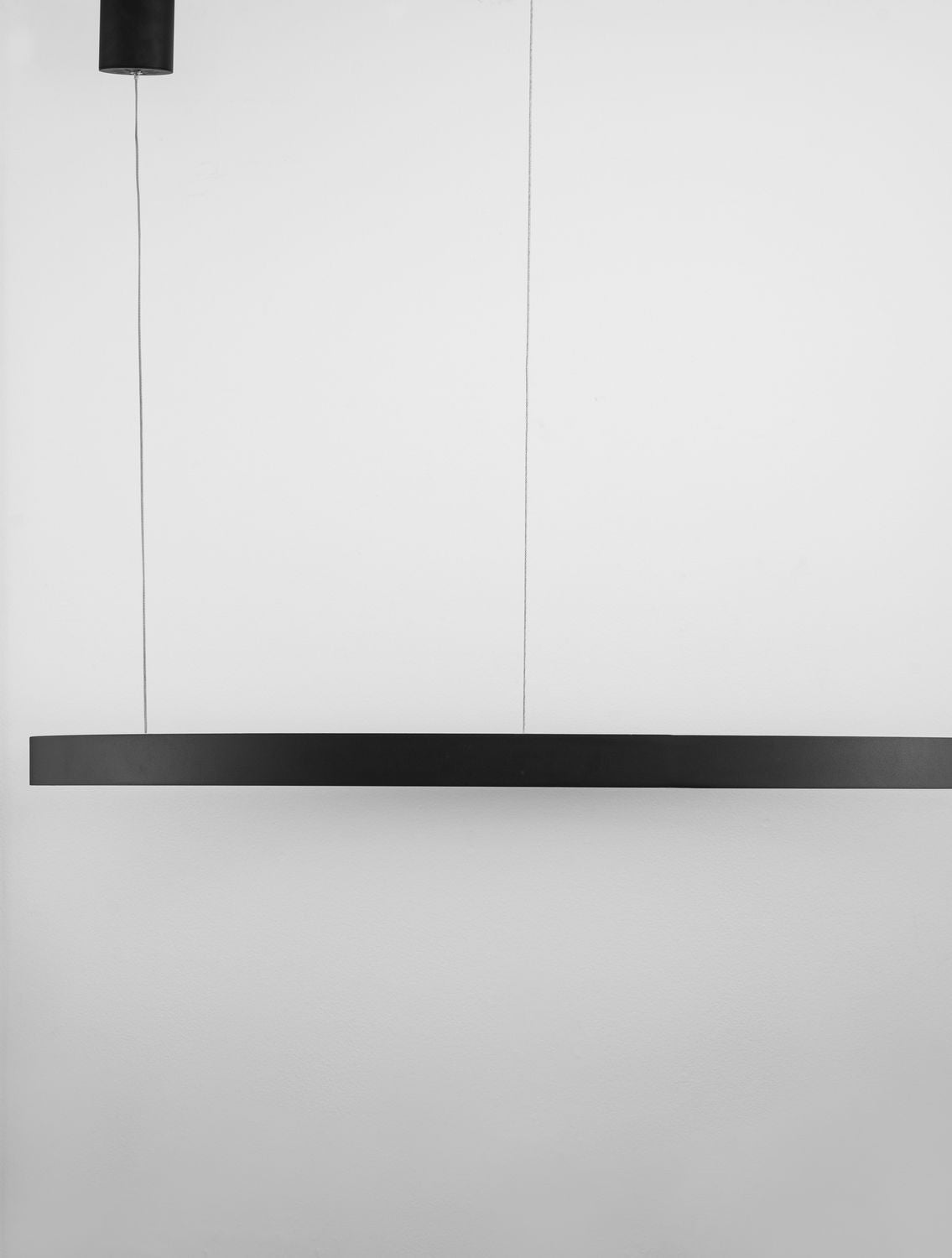 Suspension Elowen noire, H 200 cm