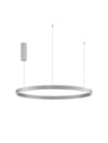 Suspension luminaire | Elowen Argentée H 200 cm