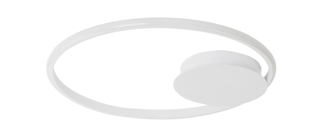 Plafonnier Fuline blanc