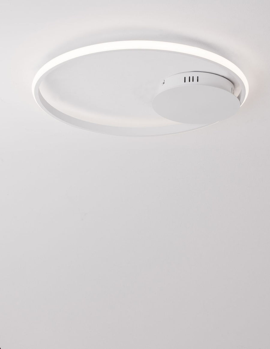 Plafonnier Fuline blanc