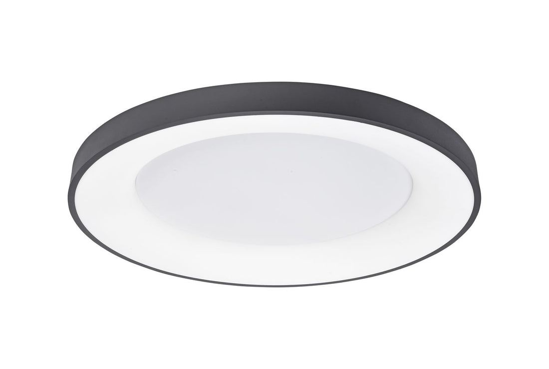 Plafonnier Rando Thin noir, Ø 60 cm (9353853)
