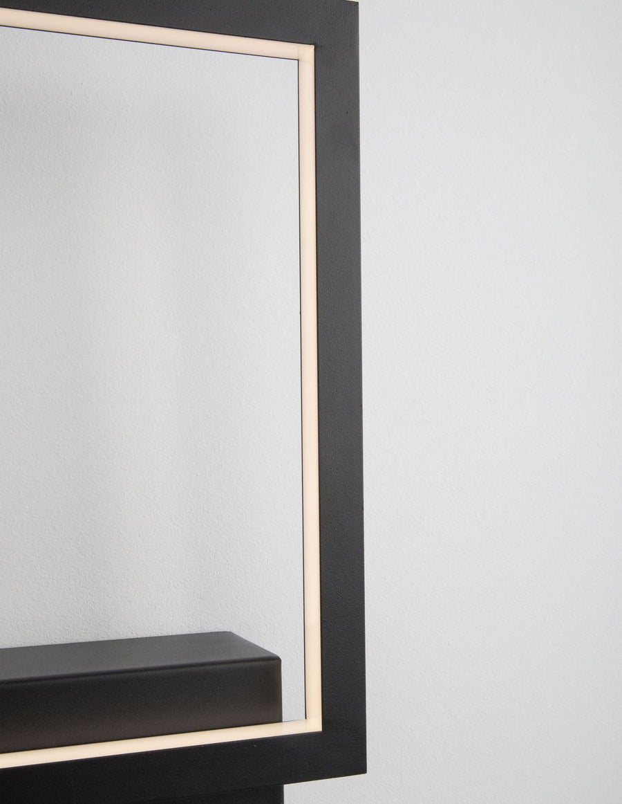 Applique murale Cornice noire