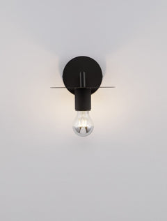 Applique murale Royal noire, L 21 cm