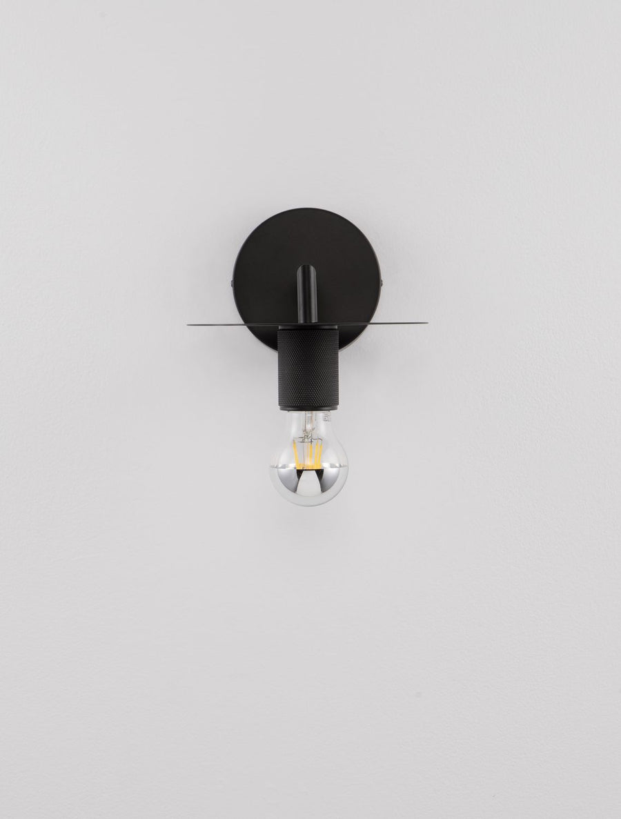 Applique murale Royal noire, L 21 cm