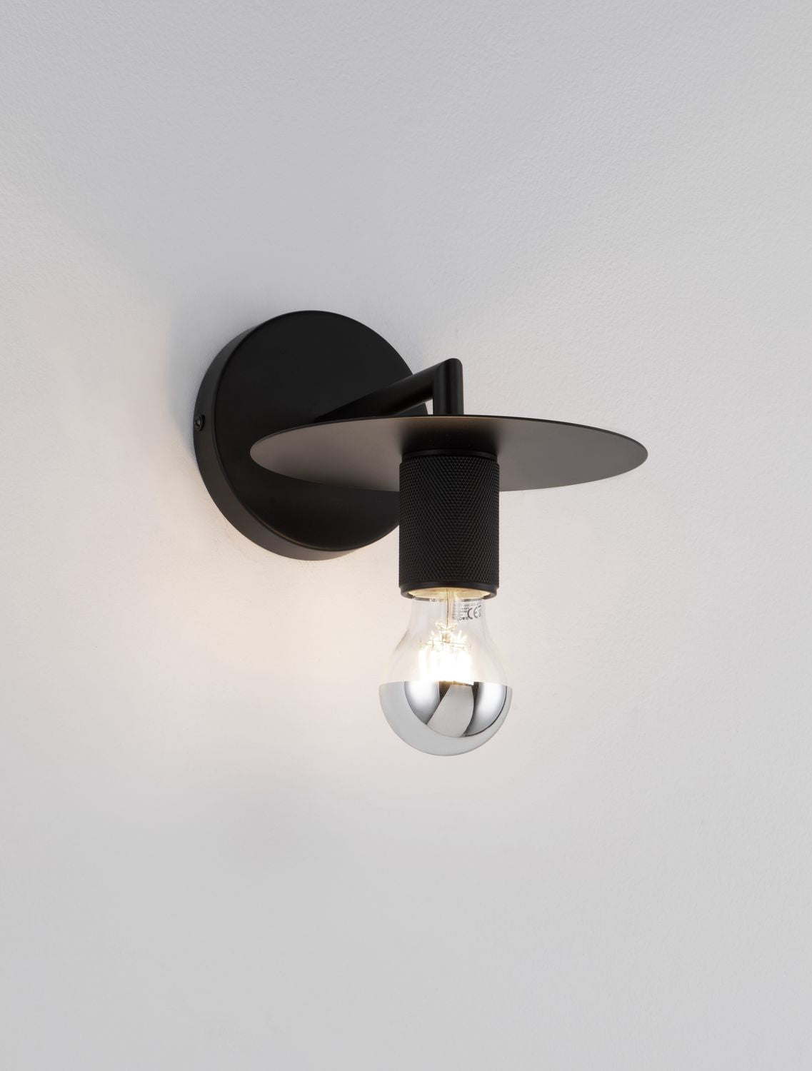 Applique murale Royal noire, L 21 cm