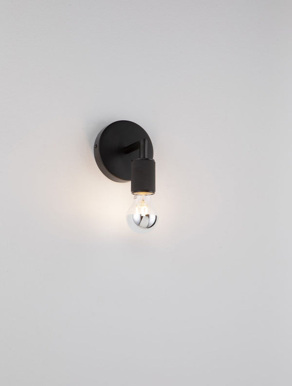 Applique murale Royal noire, H 15,5 cm