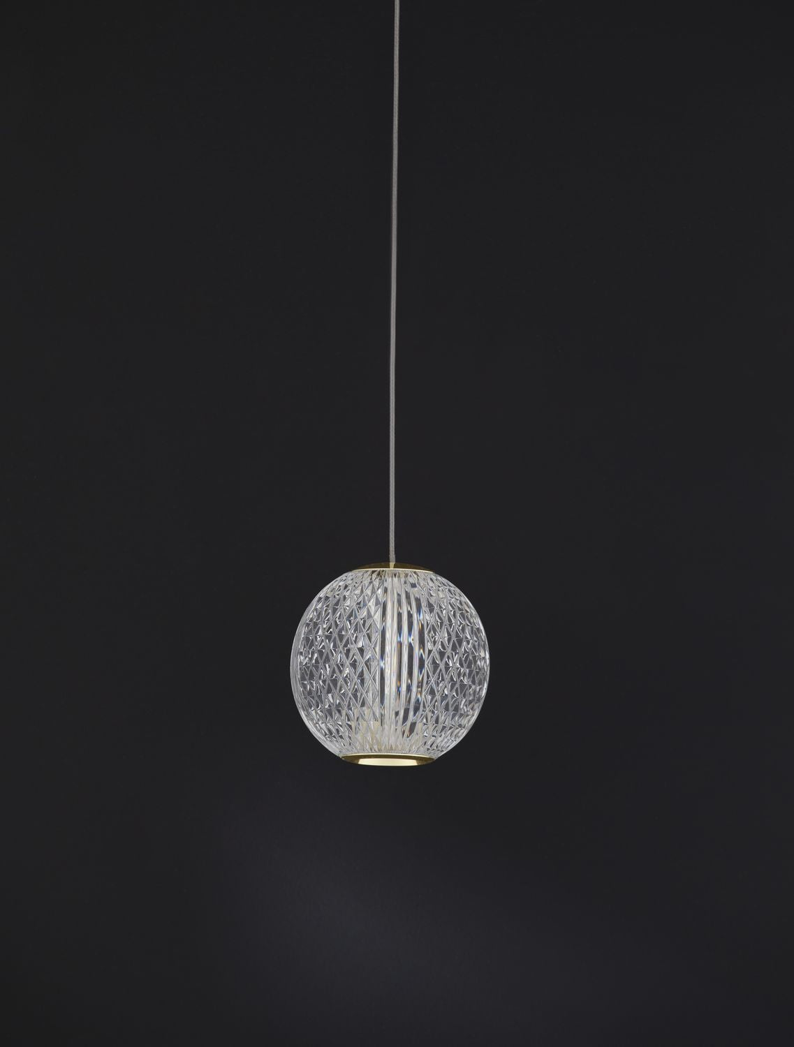 Suspension Brillante dorée (9511010)