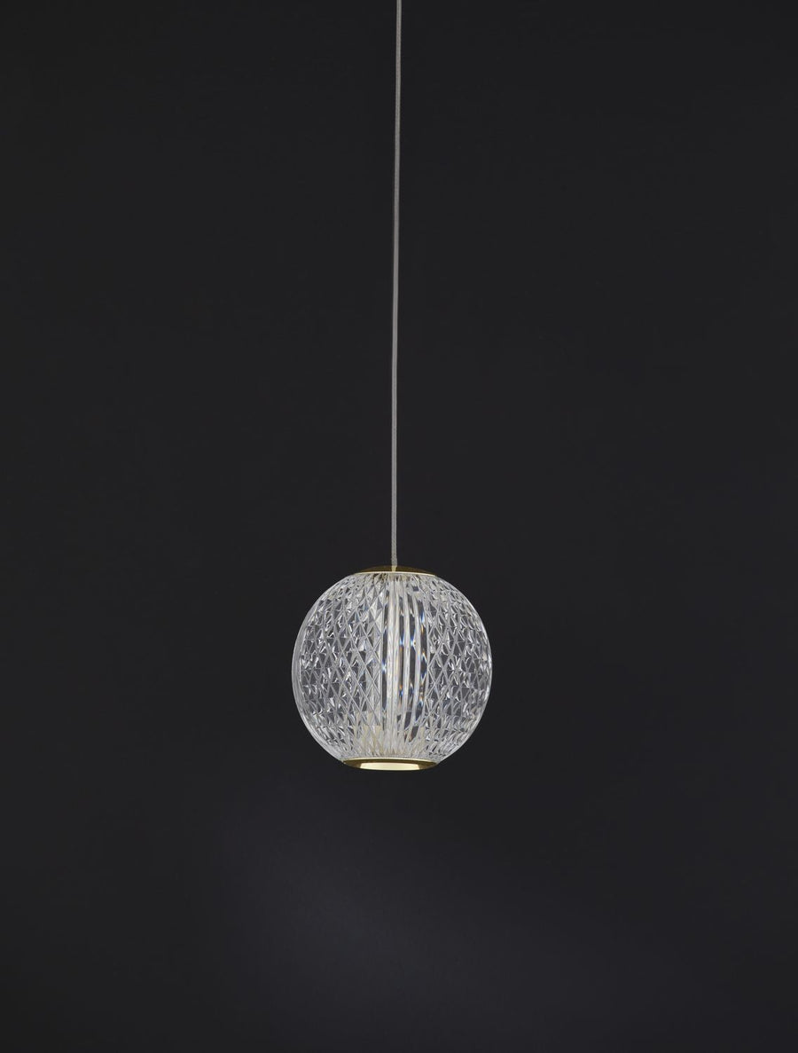 Suspension Brillante dorée (9511010)