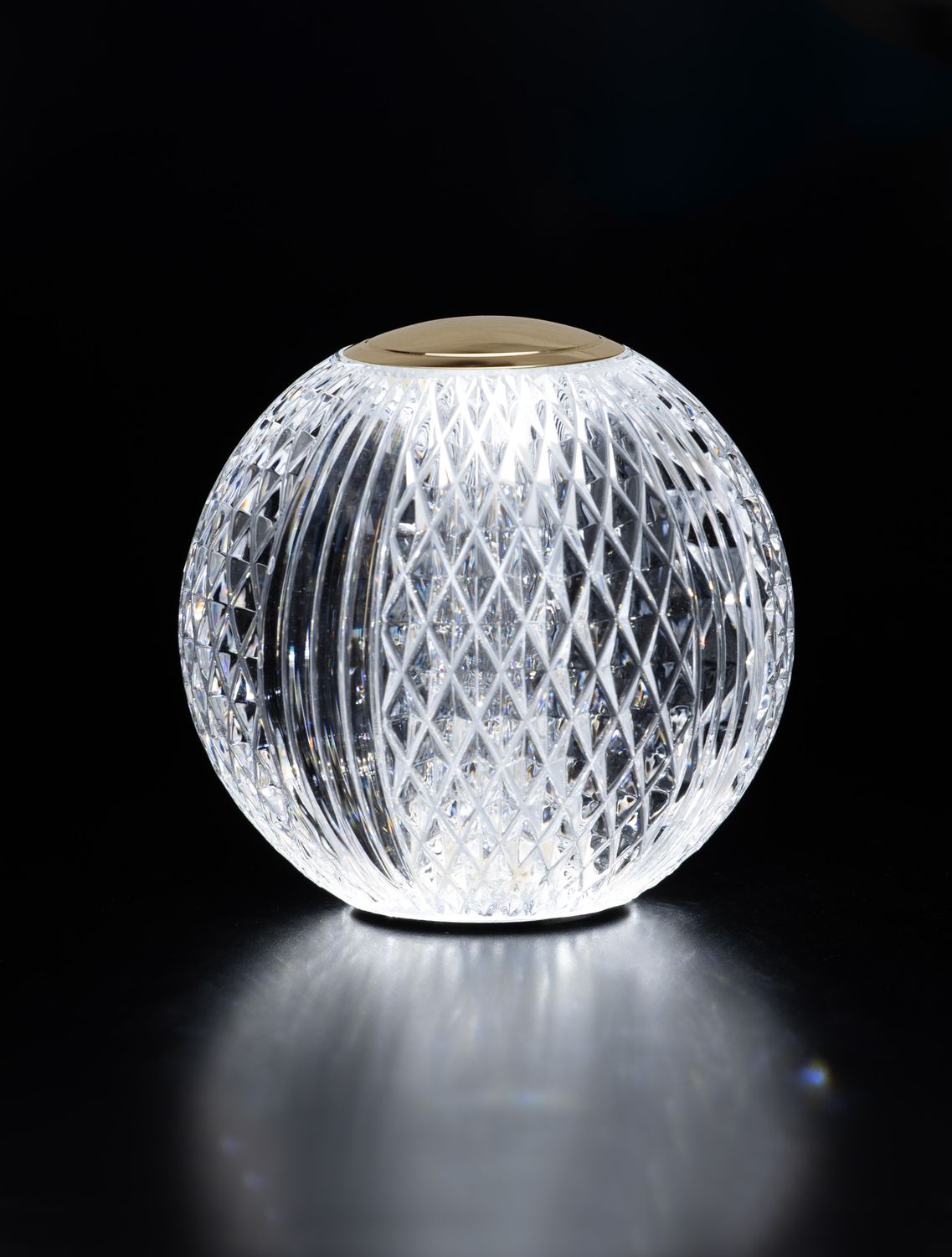 Lampe à poser Brillante dorée