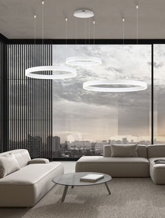 Suspension Motif blanche, H 250 cm (9530180)