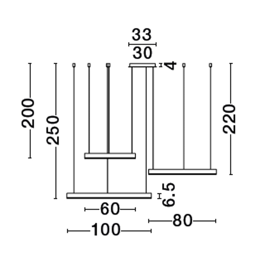 Suspension Motif dorée (9530190)