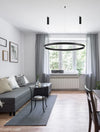 Suspension Motif noire, H 250 cm (9530201)