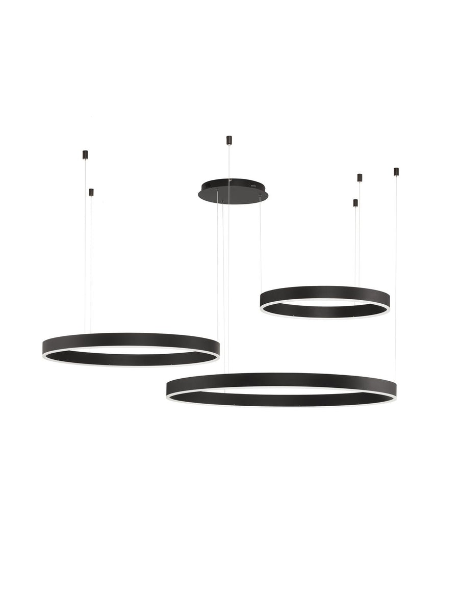 Suspension Motif noire, H 250 cm (9530215)