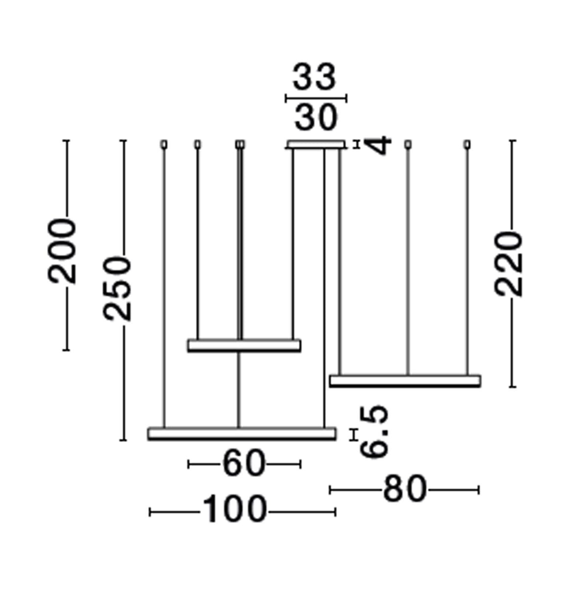 Suspension Motif dorée (9530217)