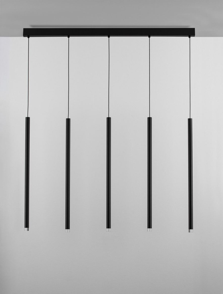Suspension Dandia noire, H 150 cm (9540202)