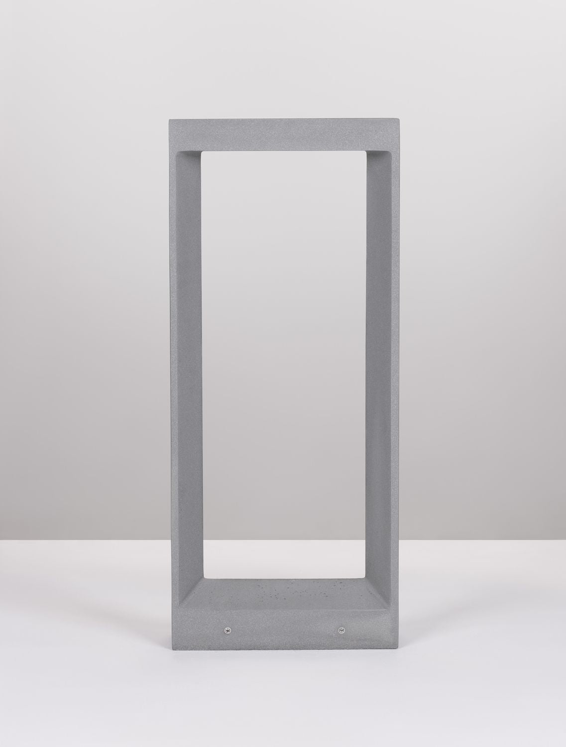Borne extérieure Cairo grise, verre, H 65 cm