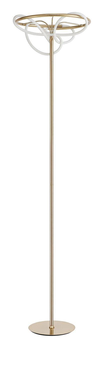 Lampadaire Tiriac doré