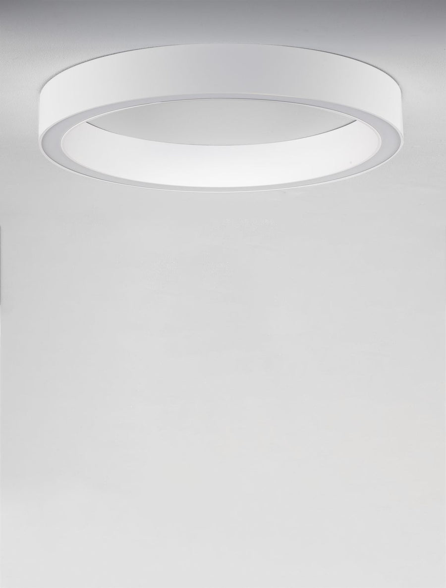 Plafonnier Sting blanc, L 60 cm