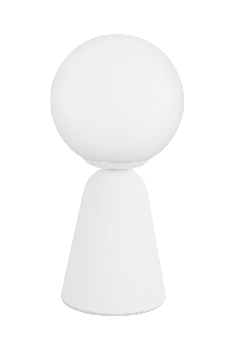 Lampe à poser Zero blanche, verre